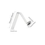 UtySty 10 Pack Kayak Paddle Spring Clips Replacement Length Adjustable Push Button Snap Lock Pin for SUP Paddles Retractable Telescopic Pole Pop Up Tent Canopy Table Umbrella Boat Oars 6mm/0.24"