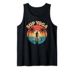 Stand Up Paddleboard Lover and Lake Paddleboarding, SUP Yoga Tank Top