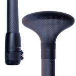 Atoll ISUP Carbon Fiber Paddle Board Paddle, 100 Percent, 3 Piece Adjustable Sup Board Travel Paddle with Carbon Fiber Blade