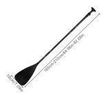 Surf Paddle Board – Inflatable, Detachable Kayak Paddle | Aluminum Alloy Oar, Portable Paddling Board for Water Sports Travel Adventure Sea Beach Lake Training Touring
