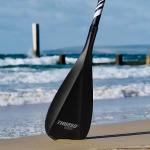 THURSO SURF Full Carbon Fiber SUP Paddle Board Paddle 3 Piece Adjustable Kayak Paddle Convertible Lightweight Floating Oar Pro Performance