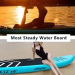 SUP Inflatable Stand Up Paddle Board 10'6" Ultra-Light Thick Paddleboard for All Skill Levels ISUP Paddle Board with Accessories, 10/6 Inflatable Paddle Boards for Adults & Youth