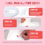 FunWater SUP Inflatable Stand Up Paddle Board Ultra-Light Inflatable Paddleboard with SUP Accessories, Fin, Adjustable Paddle, Pump, Backpack, Leash