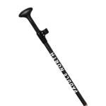 Paddle North Lightweight Carbon Fiber 2-Piece Adjustable SUP Paddle - Anti-Twist Handle - Performance Paddle Board Paddle - Durable Wood Veneer Design