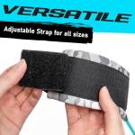 Gradient Fitness Ankle Surfboard Leash, Leash for Boogie Boards, Paddle board (SUP) & Surf boards (Dark Blue)