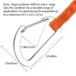 MOOCY Kayak Paddle Leash, 3-7 ft Stretchable Strap Lanyard for SUP, Canoeing, Fishing Accessories - Secure Bungee Rod Holder Tether(Green, 1 Pack)