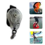 Blue Planet Zero Drag Retracting Reel Leash for Wing, SUP, & Downwind Foiling | Tangle-Free, Easy Maintenance Foil Retractable Reel Leash (Leash only)