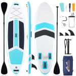 Sweetcrispy Inflatable Stand Up Paddle Board with Premium SUP Paddleboard Accessories,2-in-1 Paddle,Wide Stable Design,Non-Slip Comfort Deck for Adults & Youth of All Skill Levels,Blue