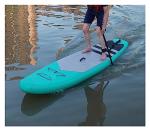 3FLQOOPP Surfboard Inflatable Sup Paddle Board White Water Touring Racing Paddleboard Sea Surfing Sub Surfboard Professional Paddling Outdoor Recreation