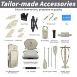 iTAOSTAR D03EP 34" Extra Wide Paddle Board for Better Balance, Inflatable Stand Up Paddle Board with Kayak Seat, Inflatable Paddle Boards for Adults of All Skill Levels with Premium SUP Accessories