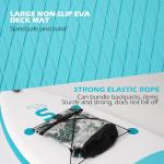 FunWater SUP Inflatable Stand Up Paddle Board 10'6×33"×6" Ultra-Light Inflatable Paddleboard with ISUP Accessories,Fins,Adjustable Paddle, Pump,Backpack, Leash