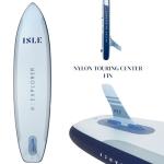 ISLE Explorer Inflatable Stand Up Paddle Board & iSUP Bundle Accessory Pack, Adventure & Touring Board, Durable, Lightweight with Stable Wide Stance, 11'6" x 6" - Ice/Slate/Navy