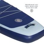 ISLE Explorer Inflatable Stand Up Paddle Board & iSUP Bundle Accessory Pack, Adventure & Touring Board, Durable, Lightweight with Stable Wide Stance, 11'6" x 6" - Ice/Slate/Navy
