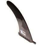 Santa Barbara Surfing SBS - 9 inch Longboard & SUP Single Fin - 9" Center Fin for Surfboard & Paddleboard (Black)