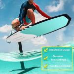 Carbon Fiber Hydrofoil Board Pro - 115cm Wing Foil/eFoil/SUP/Paddle Board | 3.66kg Lightweight | Surf Foil Racing | Non-Inflatable Carbon+EPS | Fits All Foil Systems