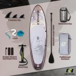 OROHBOARD 10’6 Inflatable Stand Up Paddle Board with Premium Paddleboards Accessories, Wide Stable Designed SUP Paddleboard for Adults & Youth. (Eagle)