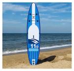 3FLQOOPP Surfboard Inflatable Sup Paddle Board White Water Touring Racing Paddleboard Sea Surfing Sub Surfboard Professional Paddling Outdoor Recreation
