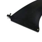 HEYTUR Surf & SUP Fin,Free No Tool Fin Screw,8" Center Fin for Surfboard & Paddleboard(1 Pack)