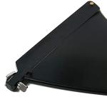 HEYTUR Surf & SUP Fin,Free No Tool Fin Screw,8" Center Fin for Surfboard & Paddleboard(1 Pack)