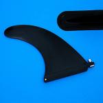 HEYTUR Surf & SUP Fin,Free No Tool Fin Screw,8" Center Fin for Surfboard & Paddleboard(1 Pack)