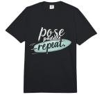 Paddleboard Yoga SUP Fitness Mindful Water Yoga Practice Comfort Colors Adult Heavyweight T-Shirt