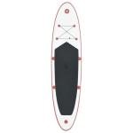Inflatable Stand Up Paddle Board Set, 153.5" x 31.9" SUP Surfboard, Red and White, for Adults, Portable Touring & Surfing