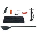 Inflatable Stand Up Paddle Board Set, 153.5" x 31.9" SUP Surfboard, Red and White, for Adults, Portable Touring & Surfing