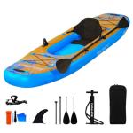 Inflatable Kayak with Detachable Seat,10'x34''x8''Stand Up Paddle Board for Adults & Youth,SUP-Kayak Set for Fishing,Touring Kayaks