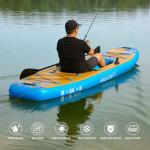 Inflatable Kayak with Detachable Seat,10'x34''x8''Stand Up Paddle Board for Adults & Youth,SUP-Kayak Set for Fishing,Touring Kayaks