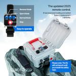 Electric Fin Kit for Paddle Board, Boost Fin for Surfboards, SUPs and Kayaks with Battery Pack, Carbon Fiber Design