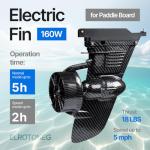 Electric Fin Kit for Paddle Board, Boost Fin for Surfboards, SUPs and Kayaks with Battery Pack, Carbon Fiber Design