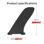 THURSO SURF Paddleboard Quick Lock Fins Replacement for Inflatable SUP Boards Universal Fit- Choose from Touring Fin/Center Fin/Side Fins (Touring)