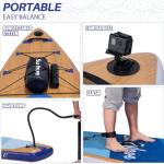 11'x34 x6 Inflatable Stand Up Paddle Board with Accessories, All-Round SUP for Beginners, Multi-Water Touring & Beach Outdoor Water Sports, Non-Slip Deck, Portable PVC Board for Kayaking & Surfing