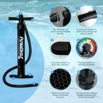 FunWater 10'6×33"×6" Inflatable Stand Up Paddle Board with Premium SUP Paddleboard Accessories, Wide Stable Anti-Slip EVA Deck,Paddle Boards for Adults & Youth of All Skill Levels