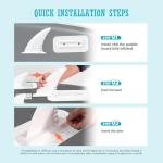 FunWater 10'6×33"×6" Inflatable Stand Up Paddle Board with Premium SUP Paddleboard Accessories, Wide Stable Anti-Slip EVA Deck,Paddle Boards for Adults & Youth of All Skill Levels