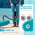 FunWater 10'6×33"×6" Inflatable Stand Up Paddle Board with Premium SUP Paddleboard Accessories, Wide Stable Anti-Slip EVA Deck,Paddle Boards for Adults & Youth of All Skill Levels