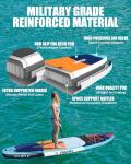 Highpi 11ft Inflatable Stand Up Paddle Board for Youth and Adults – Wide Sup with Premium Accessories, Blow Up Paddleboard for Surfing, Fishing, Yoga & More