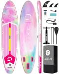 Dixero Inflatable Stand Up Paddle Board with SUP Accessories, Anti-Slip EVA Deck, 11'*33" Inflatable Paddle Boards for Adults & Youth of All Skill Levels