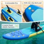 AquaJourney Inflatable Stand Up Paddle Board 10'6" x 31.5" - Non-Slip Deck Blow Up Paddleboard for Adults & Youth - Lightweight SUP with Pump, Paddle, Backpack & Leash - Stable for Lake & Ocean
