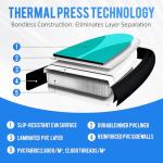 AquaJourney Inflatable Stand Up Paddle Board 10'6" x 31.5" - Non-Slip Deck Blow Up Paddleboard for Adults & Youth - Lightweight SUP with Pump, Paddle, Backpack & Leash - Stable for Lake & Ocean