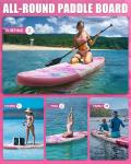 Dixero Inflatable Stand Up Paddle Board with SUP Accessories, Anti-Slip EVA Deck, 11'*33" Inflatable Paddle Boards for Adults & Youth of All Skill Levels