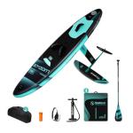 Lucid Ice Unpowered Downwind Board 150L Inflatable Downwind Surfing Board Hydrofoil with Carbon Fiber Downwind Sup Foil Paddle & Foil SP1060 Two Ways to Surf Downwind Boards