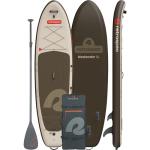 Retrospec Weekender XL Inflatable Paddle Board - Lake Essentials SUP with 400lb Capacity - Wide 11' x 35" x 8" All-Around Board for Fishing & Touring - Complete Kit with Paddle, Pump & Backpack