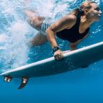 Set of 3 Paddleboard Fin Replacement,Inflatable Paddle Board Accessories,Stand Up Paddleboard Tail Rudder for Water Sports,Surfboard,Longboard (Black)