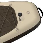 Retrospec Weekender XL Inflatable Paddle Board - Lake Essentials SUP with 400lb Capacity - Wide 11' x 35" x 8" All-Around Board for Fishing & Touring - Complete Kit with Paddle, Pump & Backpack