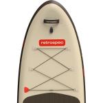 Retrospec Weekender XL Inflatable Paddle Board - Lake Essentials SUP with 400lb Capacity - Wide 11' x 35" x 8" All-Around Board for Fishing & Touring - Complete Kit with Paddle, Pump & Backpack
