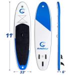 FunWater Stand Up Paddle Board Ultra-Light Inflatable Paddleboard with SUP Accessories for Adults & Youth of All Skill Levels