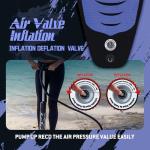 FunWater 11'×32"×6" Inflatable Stand Up Paddle Board with Premium SUP Paddleboard Accessories, Wide Stable Anti-Slip EVA Deck,Paddle Boards for Adults & Youth of All Skill Levels