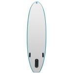 Abahub Inflatable SUP, Wide 10'6" x 31" x 6" iSUP, Standup Paddleboard with Adjustable Carbon Fiber Paddle, Kayak Seat, for Yoga, Paddle Board, Kayaking, Surf, Canoe, Fishing(Teal 31'')