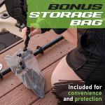 Gradient Fitness 2 Pack Kayak Paddle Leash, 5-8 Feet Stretchable Paddle Strap with Carabiner Secure Leash Lanyard Rope for SUP Kayak Canoe Paddle Fishing Pole Rod